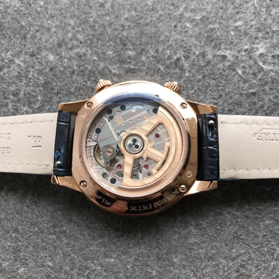 Jaeger LeCoultre - Rendez-Vous Moon Serenity 36mm Diam RG/LE Blue Dial CCF A9015