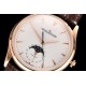 Jaeger LeCoultre-Master Ultra Thin Moonphase 39mm Rose/LE White/Stk GF MY9015 Super Clone