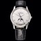 Jaeger LeCoultre-Master Ultra Thin Moonphase 39mm SS/LE White/Stk GF MY9015 Super Clone