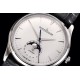 Jaeger LeCoultre-Master Ultra Thin Moonphase 39mm SS/LE White/Stk GF MY9015 Super Clone