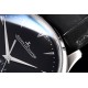 Jaeger LeCoultre-Master Ultra Thin Moonphase 39mm SS/LE Black/Stk GF MY9015 Super Clone