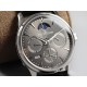 Jaeger LeCoultre - Master Ultra Thin Perpetual Calendar 39mm SS/LE Grey Dial V9F A868(Gold Moonphase)