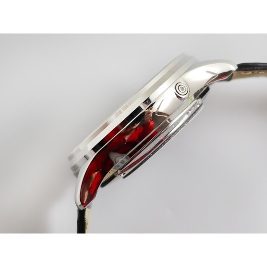 Jaeger LeCoultre - Master Ultra Thin Perpetual Calendar 39mm SS/LE Grey Dial V9F A868(Gold Moonphase)