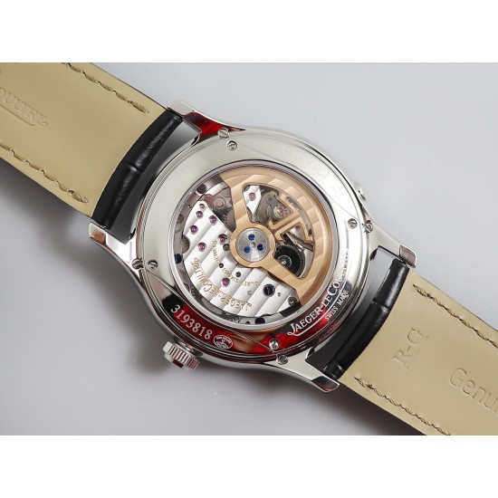 Jaeger LeCoultre - Master Ultra Thin Perpetual Calendar 39mm SS/LE Grey Dial V9F A868(Gold Moonphase)