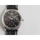 Jaeger LeCoultre - Master Ultra Thin Perpetual Calendar 39mm SS/LE Black Dial V9F A868(Gold Moonphase)