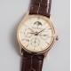 Jaeger LeCoultre - Master Ultra Thin Perpetual Calendar 39mm RG/LE White Dial V9F A868(Gold Moonphase)