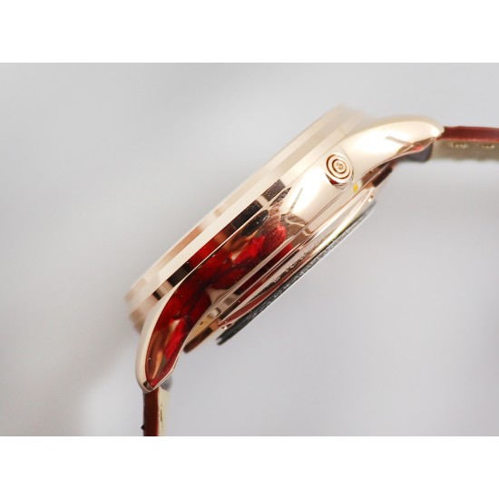 Jaeger LeCoultre - Master Ultra Thin Perpetual Calendar 39mm RG/LE White Dial V9F A868(Gold Moonphase)