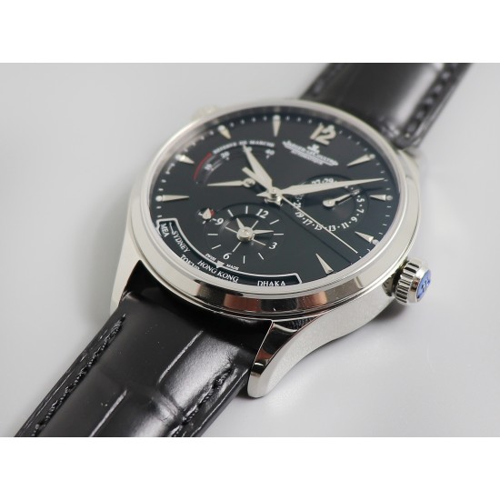 Jaeger LeCoultre - Master Control Geographic PR 39mm SS/LE Black ZF MY9110 Mod