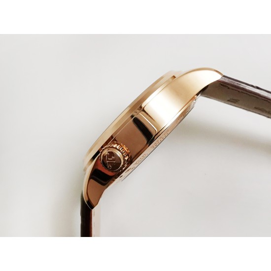 Jaeger LeCoultre - Master Control Geographic PR 39mm RG/LE White ZF MY9110 Mod