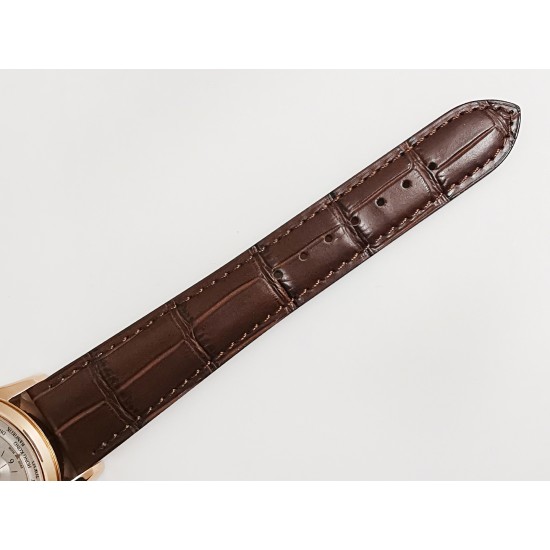 Jaeger LeCoultre - Master Control Geographic PR 39mm RG/LE White ZF MY9110 Mod