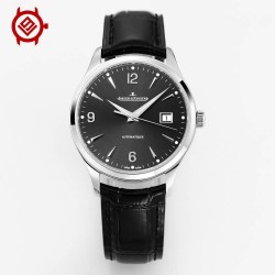 Jaeger LeCoultre - Master Control Ultra Thin Date 39mm SS/LE Black Dial V9F Asia 23J Mod