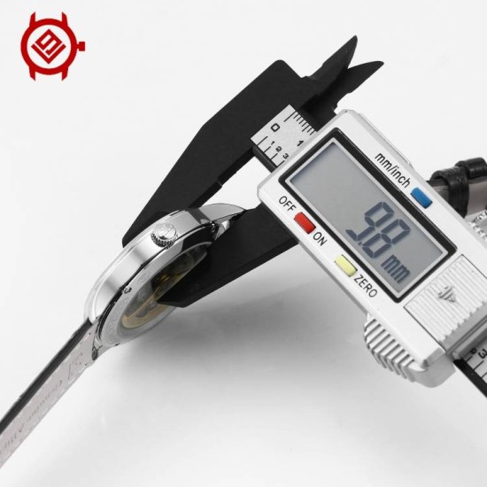 Jaeger LeCoultre - Master Control Ultra Thin Date 39mm SS/LE Black Dial V9F Asia 23J Mod