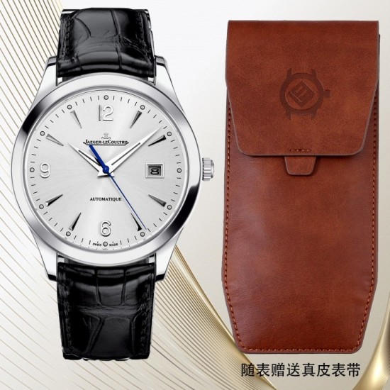 Jaeger LeCoultre - Master Control Ultra Thin Date 39mm SS/LE White Dial V9F Asia 23J Mod