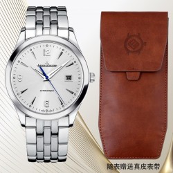 Jaeger LeCoultre - Master Control Ultra Thin Date 39mm SS/SS White Dial V9F Asia 23J Mod