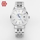 Jaeger LeCoultre - Master Control Ultra Thin Date 39mm SS/SS White Dial V9F Asia 23J Mod