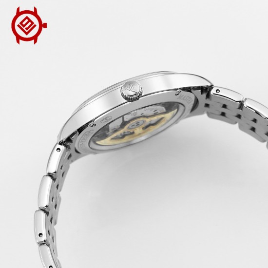 Jaeger LeCoultre - Master Control Ultra Thin Date 39mm SS/SS White Dial V9F Asia 23J Mod