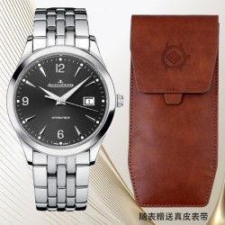 Jaeger LeCoultre - Master Control Ultra Thin Date 39mm SS/SS Black Dial V9F Asia 23J Mod