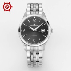 Jaeger LeCoultre - Master Control Ultra Thin Date 39mm SS/SS Black Dial V9F Asia 23J Mod