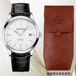 Jaeger LeCoultre - Master Control Ultra Thin Date 39mm SS/LE White Dial V9F Asia 23J Mod