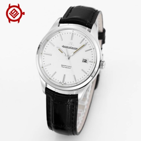 Jaeger LeCoultre - Master Control Ultra Thin Date 39mm SS/LE White Dial V9F Asia 23J Mod