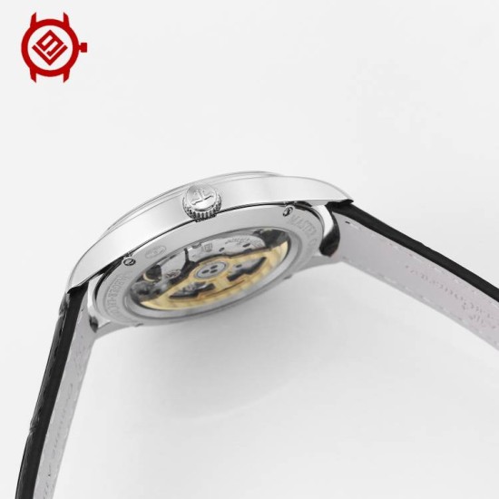 Jaeger LeCoultre - Master Control Ultra Thin Date 39mm SS/LE White Dial V9F Asia 23J Mod