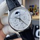 Jaeger LeCoultre - Master Ultra Thin Perpetual Calendar 39mm SS/LE White Dial APSF A868(Gold Moonphase)