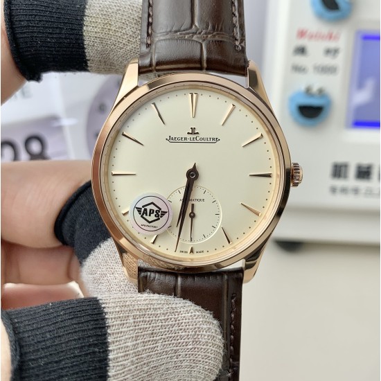 Jaeger LeCoultre - Master Ultra Thin Small Seconds 39mm White Dial Mens APSF Automatic Watch