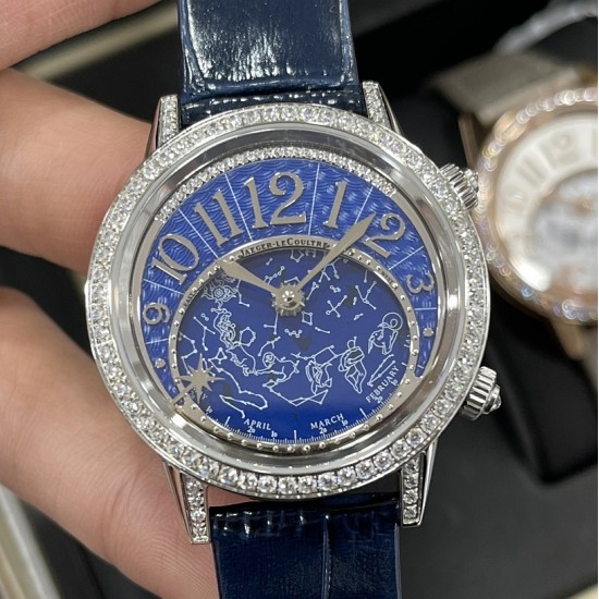 Jaeger LeCoultre - Rendez-Vous Moon Serenity 36mm Diam SS/LE Blue Dial CCF A9015