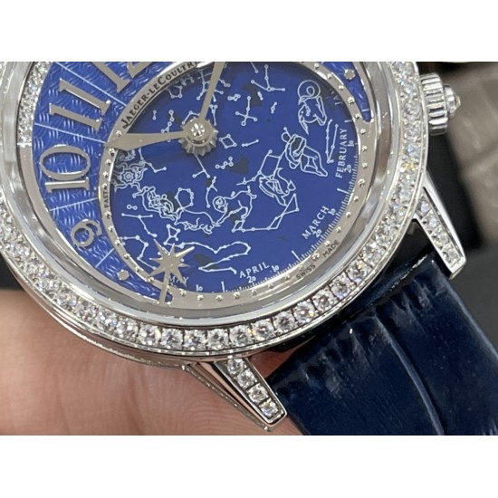 Jaeger LeCoultre - Rendez-Vous Moon Serenity 36mm Diam SS/LE Blue Dial CCF A9015