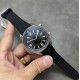 Jaeger LeCoultre - Polaris Date 42mm Stainless Steel Case Rubber Strap Black Dial BLSF MY9015 Automatic