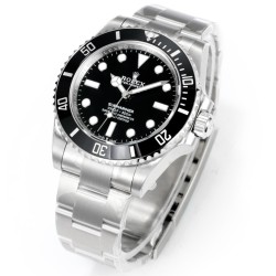 Rolex-Submariner 124060 41mm No Date SS/SS Oyster Bracelet Black Dial VSF VS3230 Automatic V4 1:1 Super Clone