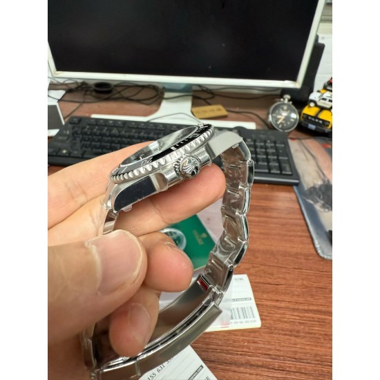 Rolex-Submariner 124060 41mm No Date SS/SS Oyster Bracelet Black Dial VSF VS3230 Automatic V4 1:1 Super Clone