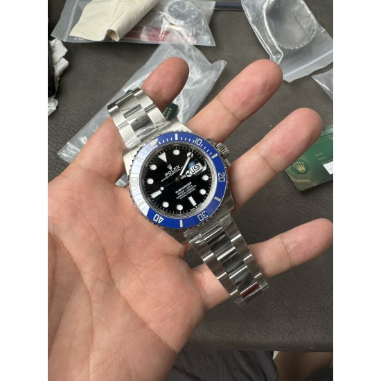 Rolex-Submariner 126619LB 41mm SS/SS Oyster Black Dial VSF DD3235 Automatic V4 1:1 Super Clone