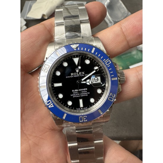 Rolex-Submariner 126619LB 41mm SS/SS Oyster Black Dial VSF DD3235 Automatic V4 1:1 Super Clone