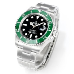 Rolex-Submariner 126610LV Starbucks 41mm SS/SS Oyster Bracelet Black Dial VSF DD3235 Automatic V4 1:1 Super Clone