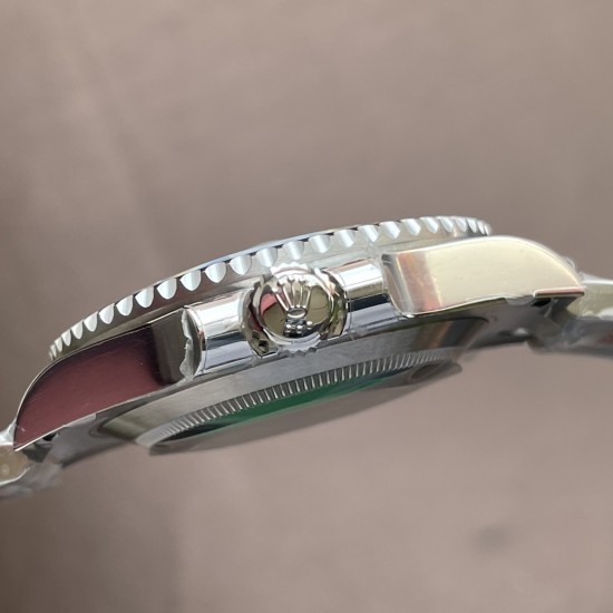 Rolex-Submariner 126610LV Starbucks 41mm SS/SS Oyster Bracelet Black Dial VSF DD3235 Automatic V4 1:1 Super Clone