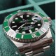 Rolex-Submariner 116610LV Hulk 40mm SS/SS Oyster Bracelet Green Dial VSF VS3135 Automatic V4 1:1 Super Clone