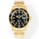 Rolex-Submariner 116618LN 40mm 904L YG/YG Oyster Bracelet Black Dial VSF VS3135 Automatic V4 1:1 Super Clone