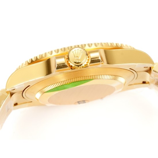 Rolex-Submariner 116618LN 40mm 904L YG/YG Oyster Bracelet Black Dial VSF VS3135 Automatic V4 1:1 Super Clone