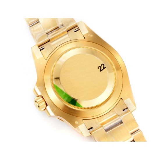 Rolex-Submariner 116618LN 40mm 904L YG/YG Oyster Bracelet Black Dial VSF VS3135 Automatic V4 1:1 Super Clone