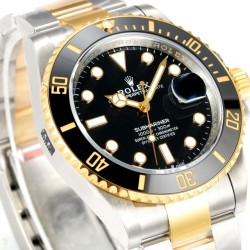 Rolex-Submariner 126613LN 41mm YG/SS Oyster Bracelet Black Dial VSF DD3235 Automatic V4 1:1 Super Clone
