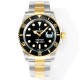 Rolex-Submariner 126613LN 41mm YG/SS Oyster Bracelet Black Dial VSF DD3235 Automatic V4 1:1 Super Clone