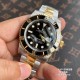 Rolex-Submariner 126613LN 41mm YG/SS Oyster Bracelet Black Dial VSF DD3235 Automatic V4 1:1 Super Clone