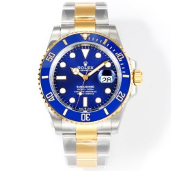 Rolex-Submariner 126613LB 41mm YG/SS Oyster Bracelet Blue Dial VSF DD3235 Automatic V4 1:1 Super Clone