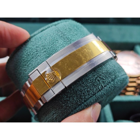 Rolex-Submariner 126613LB 41mm YG/SS Oyster Bracelet Blue Dial VSF DD3235 Automatic V4 1:1 Super Clone