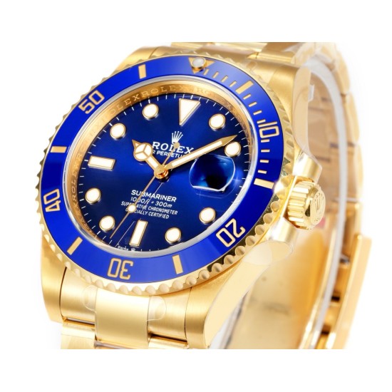 Rolex-Submariner 126618LB 41mm YG/YG Oyster Bracelet Blue Dial VSF DD3235 Automatic V4 1:1 Super Clone