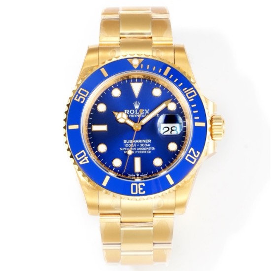 Rolex-Submariner 126618LB 41mm YG/YG Oyster Bracelet Blue Dial VSF DD3235 Automatic V4 1:1 Super Clone