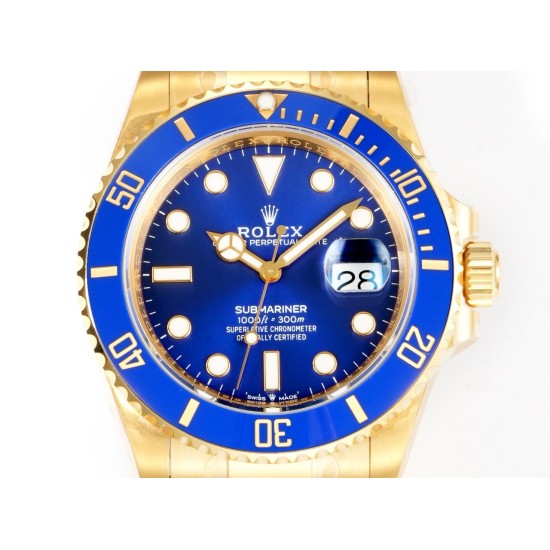 Rolex-Submariner 126618LB 41mm YG/YG Oyster Bracelet Blue Dial VSF DD3235 Automatic V4 1:1 Super Clone