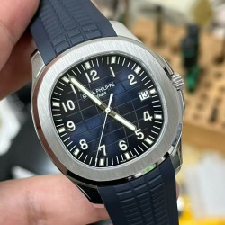 Patek Philippe-Aquanaut 5168G 42mm SS/RU Blue/Num DDF DD330 (Gain Weight) 1:1 Super Clone