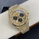 Audemars Piguet-Royal Oak Chrono 26240BA Frosted 41mm YG/YG Gold/Blk DDF DD4401 1:1 Super Clone (SW Dial)